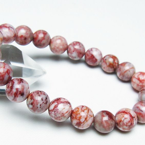 シナバークォーツ　賢者の石 ブレスレット 10mm [t34-13281]