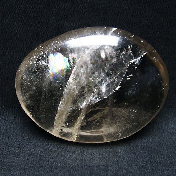 虹入り ヒマラヤ水晶 原石[T344-2334]