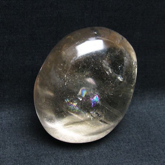 ライトニング水晶 原石[T344-2548]