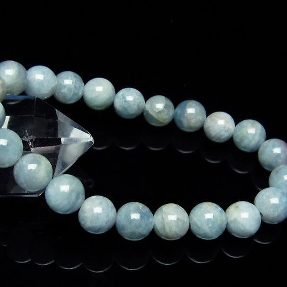 アクアマリン ブレスレット 8mm [t35-18640]