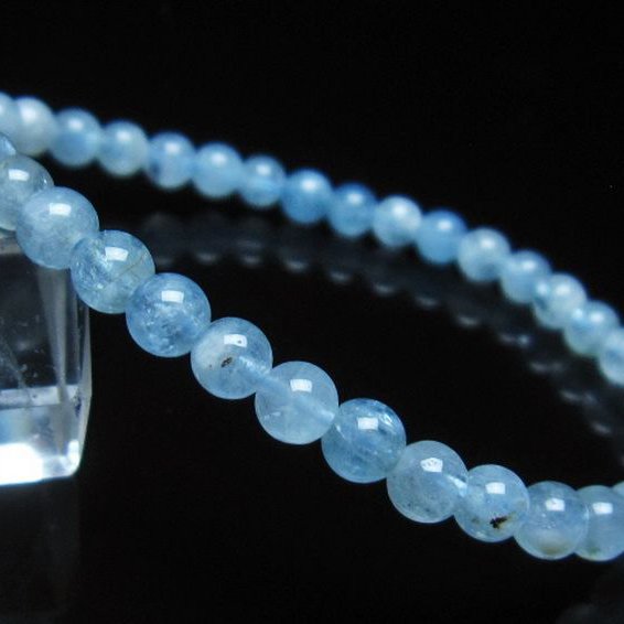 アクアマリン ブレスレット 5mm [T35-20055]
