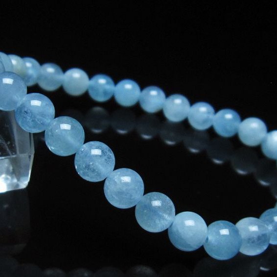 アクアマリン ブレスレット 6mm [t35-20100]