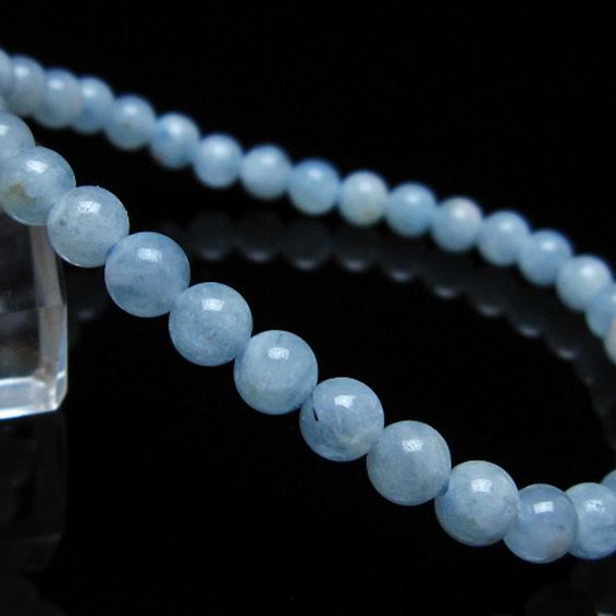 アクアマリン ブレスレット 5mm [T35-20259]