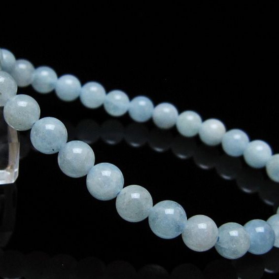 アクアマリン ブレスレット 6mm [T35-20279]