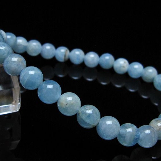 アクアマリン ブレスレット 6mm [T35-20294]