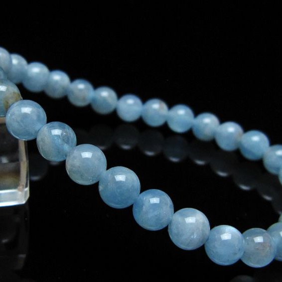 アクアマリン ブレスレット 6mm [T35-20301]