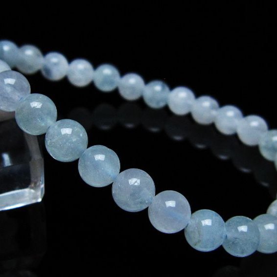 アクアマリン ブレスレット 6mm [T35-20331]