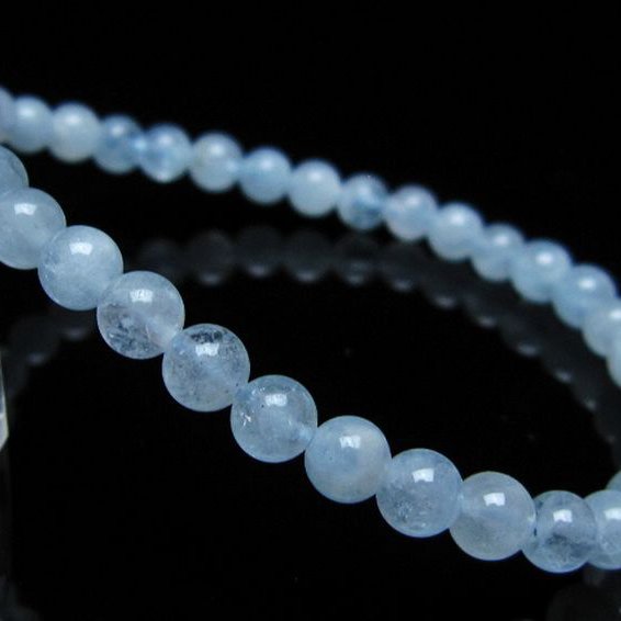 アクアマリン ブレスレット 5mm [T35-20338]