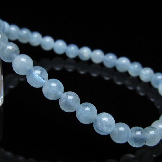 アクアマリン ブレスレット 5mm [T35-20353]