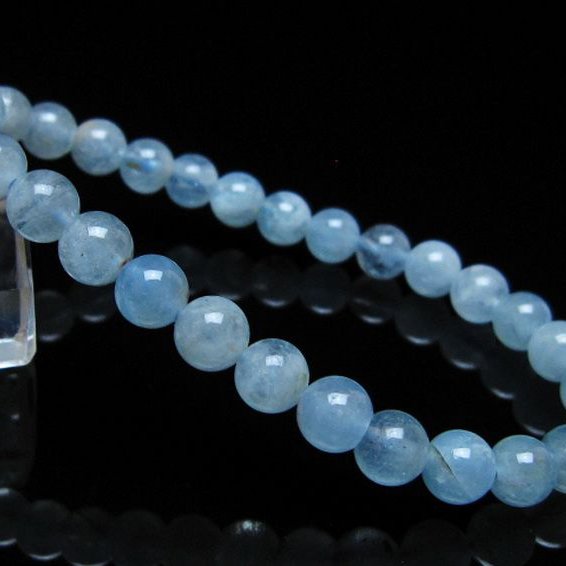 アクアマリン ブレスレット 6mm [T35-20360]