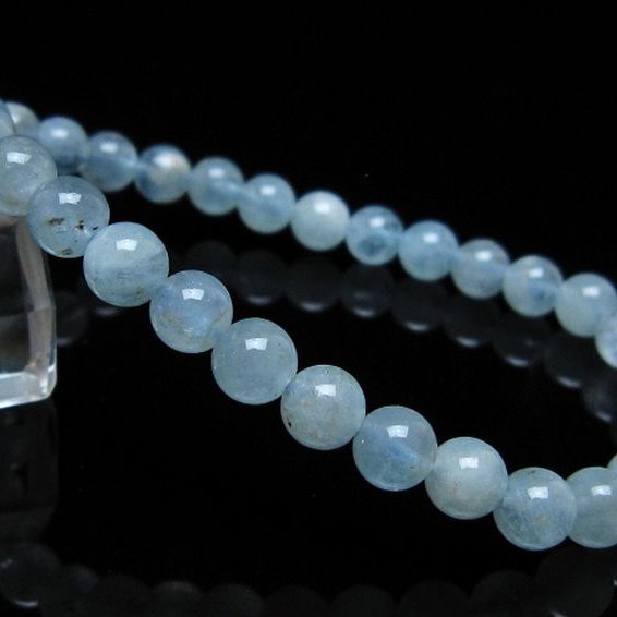 アクアマリン ブレスレット 6mm [T35-20367]