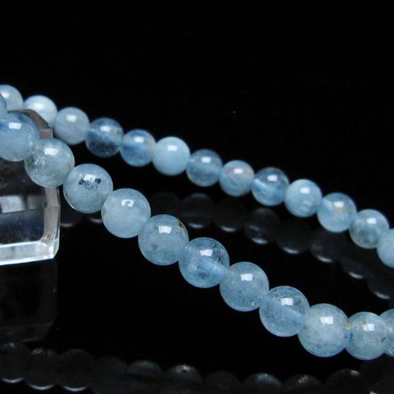 アクアマリン ブレスレット 6mm [T35-20372]