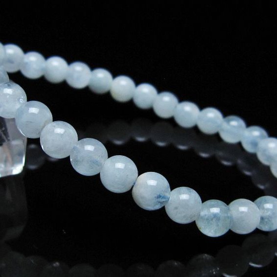 アクアマリン ブレスレット 6mm [t35-20720]