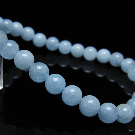 アクアマリン ブレスレット 6mm [t35-20771]