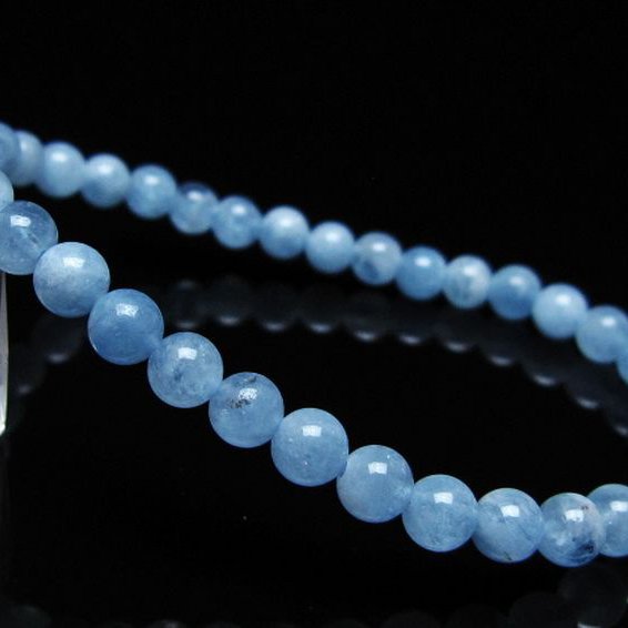 アクアマリン ブレスレット 5mm [t35-20802]