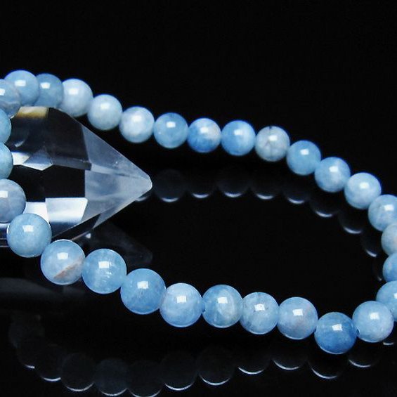 アクアマリン ブレスレット 6mm [t35-21095]