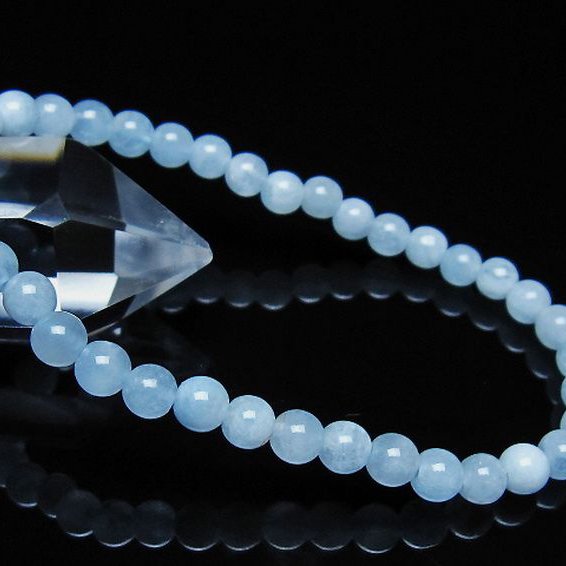 アクアマリン ブレスレット 5mm [t35-21130]