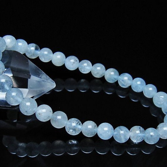 アクアマリン ブレスレット 6mm [t35-21149]