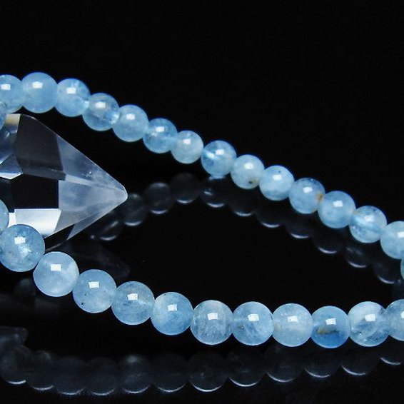 アクアマリン ブレスレット 6mm [t35-21186]
