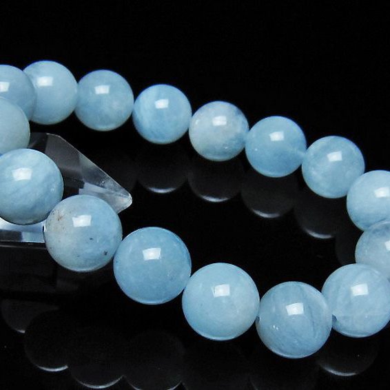 アクアマリン ブレスレット 13mm [t35-21330]