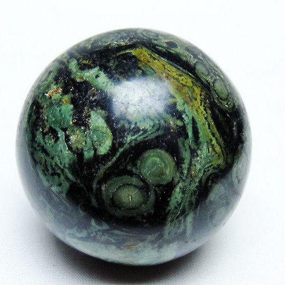 マラカイト 丸玉 59mm [T350-1388]