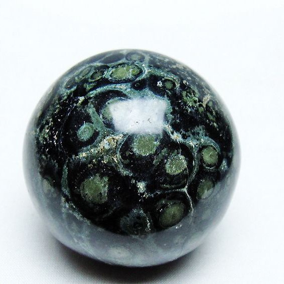 マラカイト 丸玉 60mm [T350-1426]