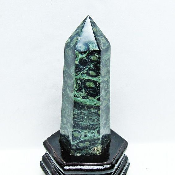 マラカイト 六角柱[T350-1463]