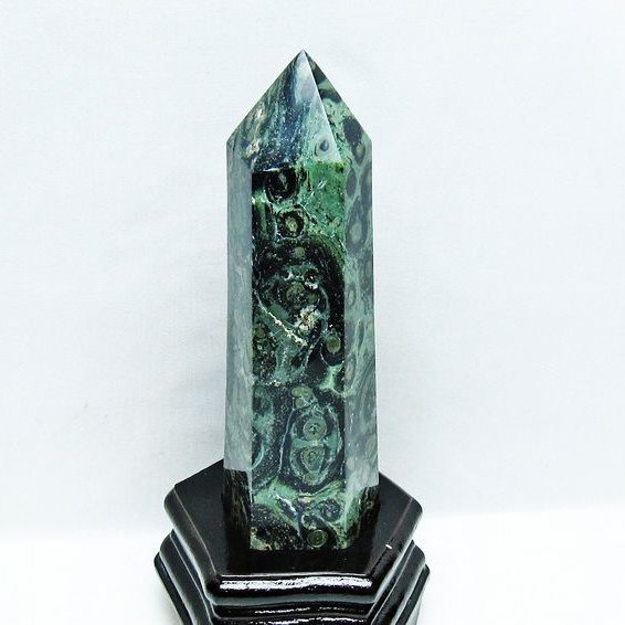 マラカイト 六角柱[T350-1476]