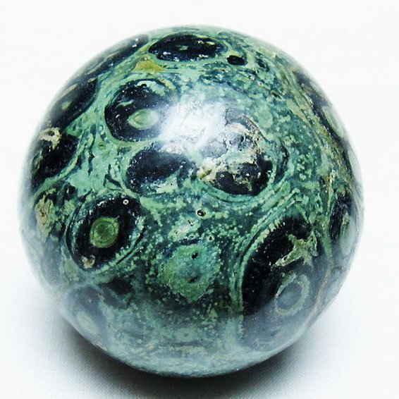 マラカイト 丸玉 64mm [T350-1535]