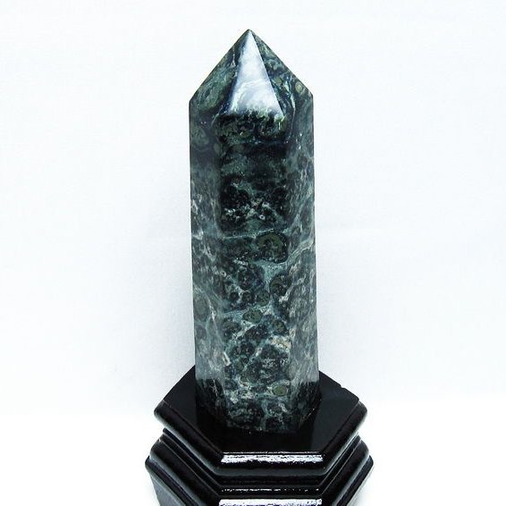 マラカイト 六角柱[T350-1584]