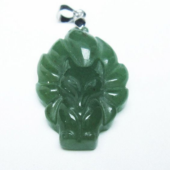 インド翡翠   ペンダント [T364-1020]