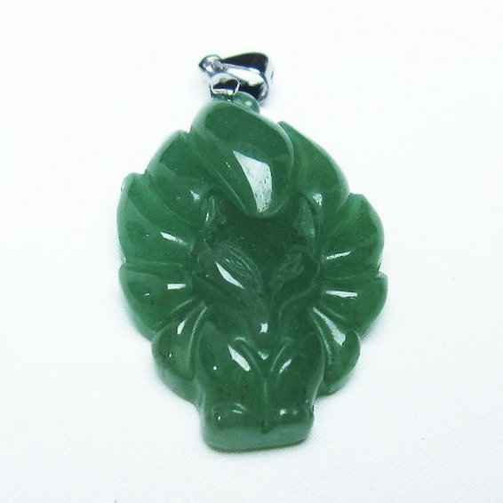 インド翡翠   ペンダント [T364-1057]