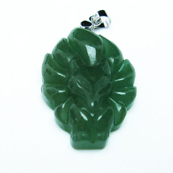 インド翡翠   ペンダント [T364-770]