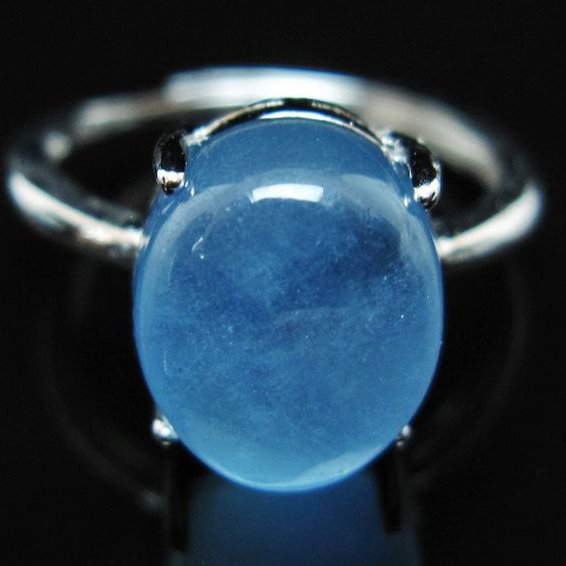 アクアマリン 指輪 (15号)[T367-6873]