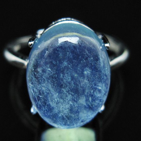 アクアマリン 指輪 (15号)[T367-6966]