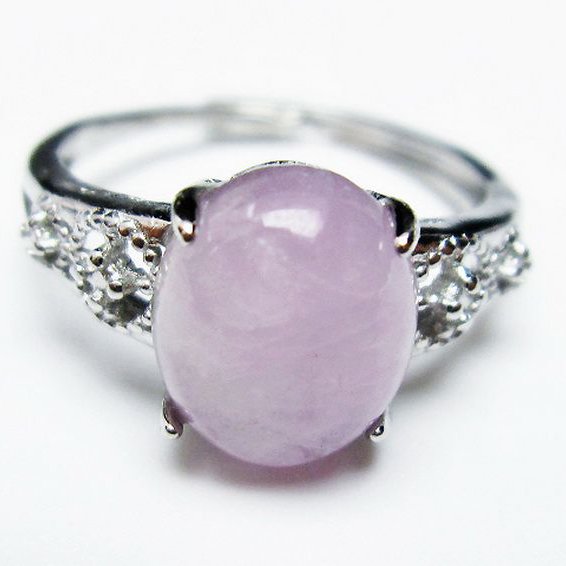 クンツァイト 指輪 (14号)[T368-10776]