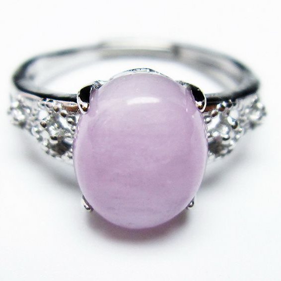 クンツァイト 指輪 (14号)[T368-10779]