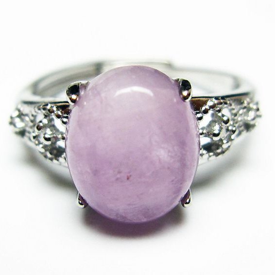 クンツァイト 指輪 (14号) [t368-10894]