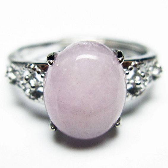 クンツァイト 指輪 (14号) [t368-10896]