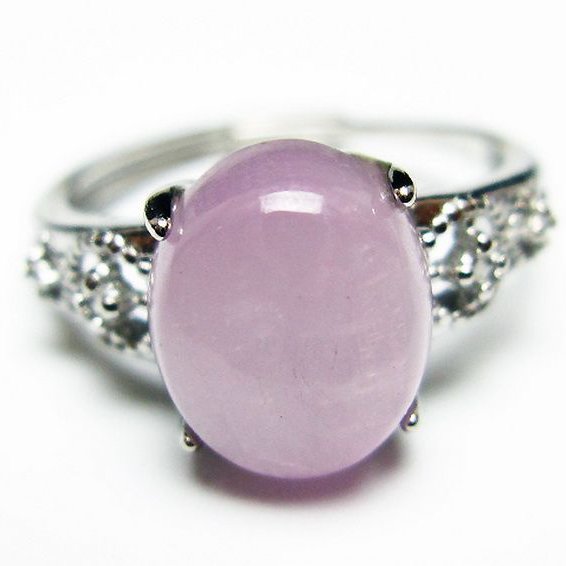 クンツァイト 指輪 (14号) [t368-10914]