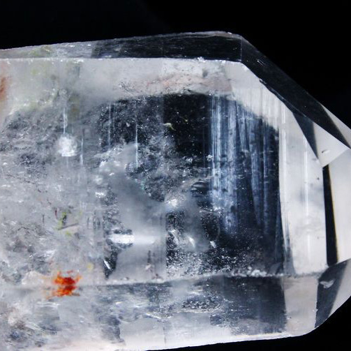 レムリアンシード水晶 原石 ミナスジェライス州コリント産 ※証明書付き[T370-3998]