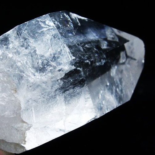 レムリアンシード水晶 原石 ミナスジェライス州コリント産 ※証明書付き[T370-4031]