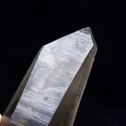 シトリン レムリアンシード水晶 ダブルポイント 原石 ミナスジェライス州コリント産 ※証明書付き[T370-4150]