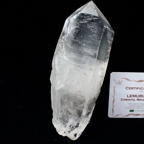 レムリアンシード水晶 原石 ミナスジェライス州コリント産 ※証明書付き[T370-4195]