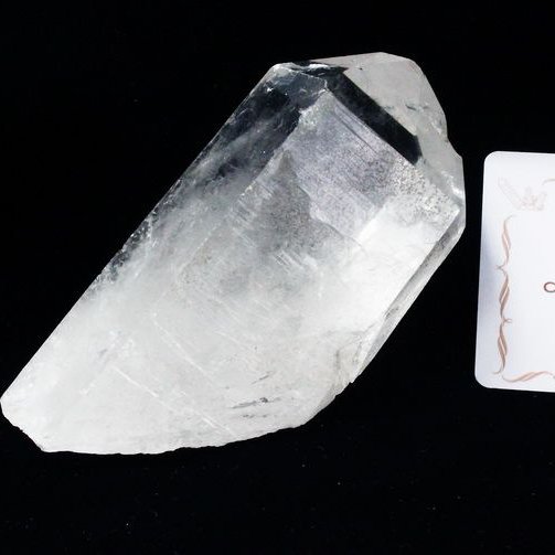 レムリアンシード水晶 原石 ミナスジェライス州コリント産 ※証明書付き[T370-4217]