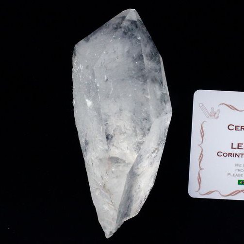 レムリアンシード 水晶 原石 セルフヒールド ミナスジェライス州コリント産 ※証明書付き[T370-4239]