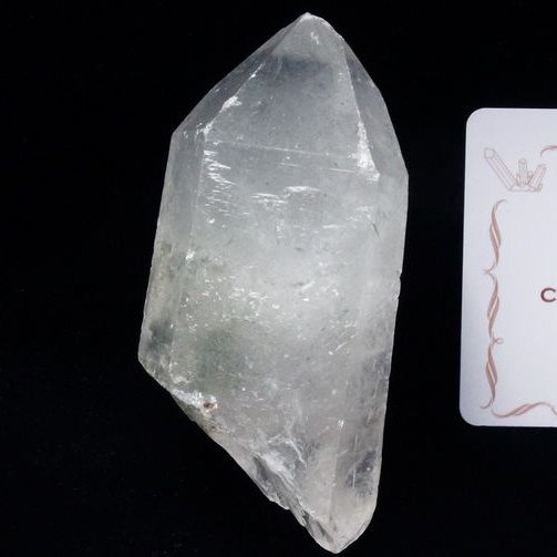 レムリアンシード 水晶 原石 セルフヒールド ミナスジェライス州コリント産 ※証明書付き[T370-4241]