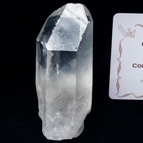 レムリアンシード ファントム水晶 原石 ミナスジェライス州コリント産 ※証明書付[T370-4249]