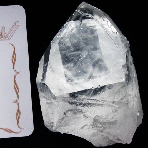 レムリアンシード ファントム水晶 原石 ミナスジェライス州コリント産 ※証明書付[T370-4251]