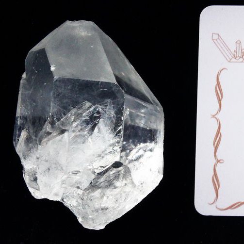 レムリアンシード クォーツインクォーツ 原石 ミナスジェライス州コリント産 ※証明書付き[T370-4262]